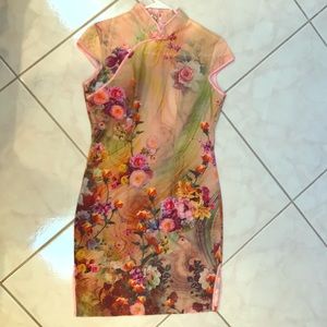 Asian cheongsam dress